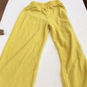 BOYS fleece pajama bottoms 6/7